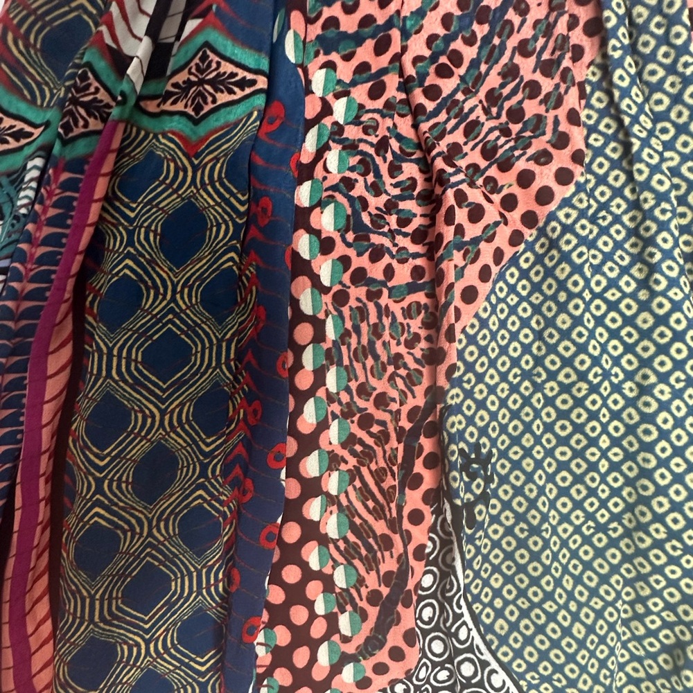 Anthropologie x Bhanuni by Jyoti Patterned Beaded Maxi Dress 2P - Picture 13 of 14